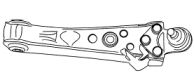 MARKOTA NISSAN-SPA-0011 Suspension Control Arm-Lower